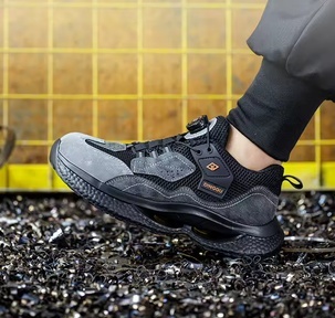 Buty Robocze Z Podnoskiem Ochronnym Oddychające Antypoślizgowe