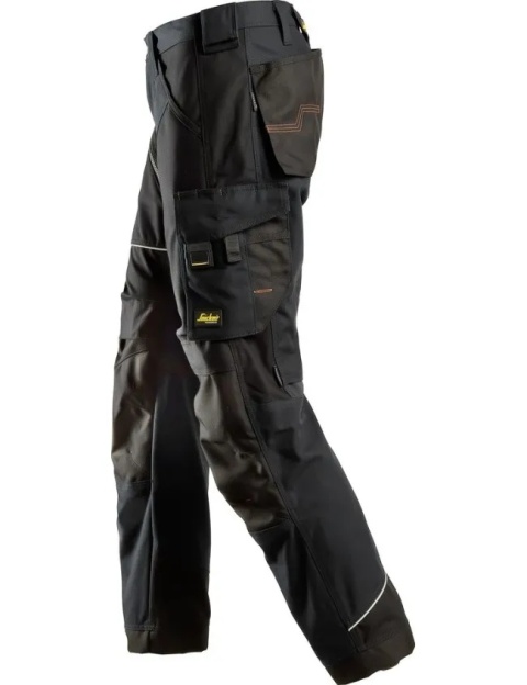 Spodnie Robocze Snickers 6314 Canvas z Wzmocnieniami Cordura
