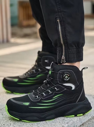 Buty Robocze Z Podnoskiem Ochronnym Wysokie Antyprzebiciowe