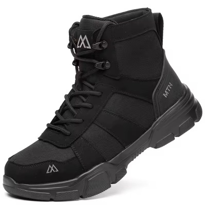 Buty Robocze Z Podnoskiem Ochronnym Wysokie Antyuderzeniowe Oddychające