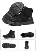 Buty Robocze Z Podnoskiem Ochronnym Wysokie Antyuderzeniowe Oddychające