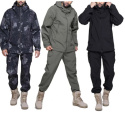 Zestaw Kurtka + Spodnie Taktyczne Militarne Softshell na Polarze