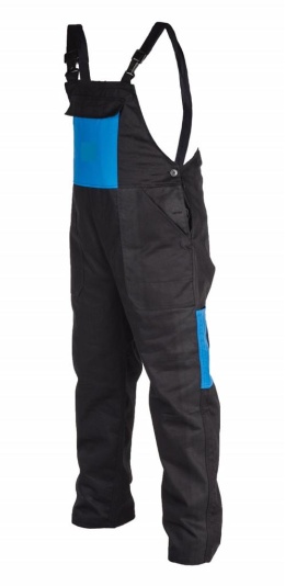 Spodnie ogrodniczki robocze b2w basic plus mocne