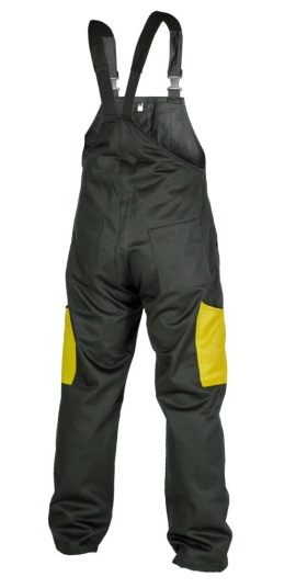 Spodnie ogrodniczki robocze b2w basic plus mocne