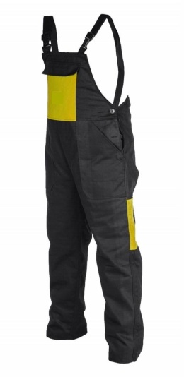 Spodnie ogrodniczki robocze b2w basic plus mocne