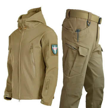 Zestaw Kurtka + Spodnie Taktyczne Militarne Softshell 4 kolory Zestaw Kurtka + Spodnie Taktyczne Militarne Softshell 4 kolory