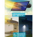 106LED Solar lampa Wodoodporna z czujnikiem ruchu Pilot zdalnego sterowania 3 tryby na patio Garaż Podwórko