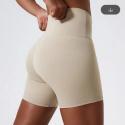 Sportowe bezszwowe spodenki Spandex Spodenki legginsy Fitness