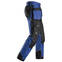 Spodnie Snickers 6214 canvas ruff work z kieszniami niebeiskie
