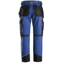 Spodnie Snickers 6214 canvas ruff work z kieszniami niebeiskie